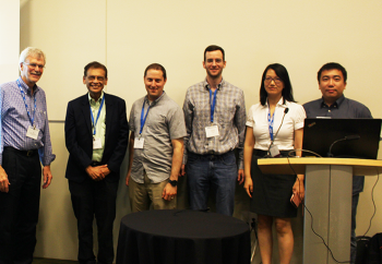 James Rosenberger (discussant), Siddhartha Dalal, Christopher Holloman, Andrew Smith, Jie Chen and Lingzhou Xue.