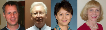 Moderator: Dan Holder (Merck) Speakers: (left to right) Frank Harrell (Vanderbilt University), Amy Xia (Amgen) and Telba Irony (FDA).